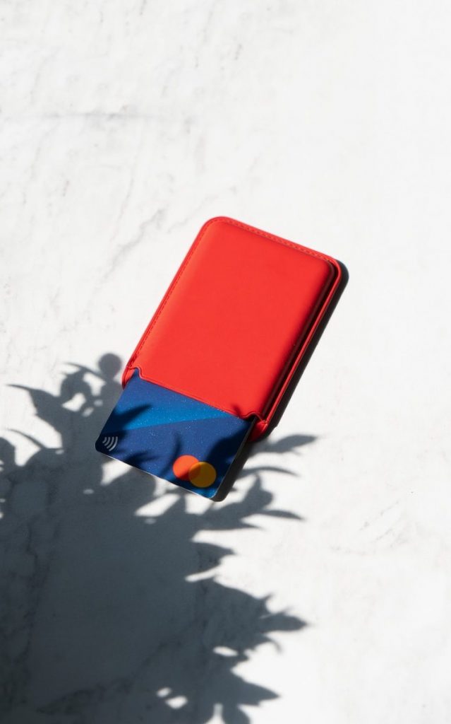 red and blue iphone case